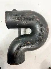 AB&I P-Trap with 1/2" Tap, 4 in, No Hub, Cast Iron, 08534