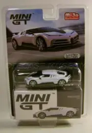 BUGATTI CENTODIECI WHITE MIJO TSM MODEL MINI GT DIECAST 2022