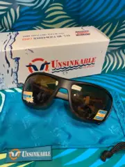 Unsinkable Polarized - Matte Black Tortoise Fade CB Brown