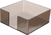 PRETYZOOM Napkin Holder Transparent Tissue Box for Dining Table Stylish Restaurant Accessory Deep Single Opening Modern Design for Home Hotel Use