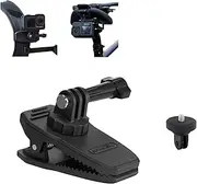 Magnetic Backpack Clip Clamp Compatible with Action 5Pro / X4/X3 / Hero Action Camera Car Sun Visor Clip Mount (2)