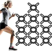 Kinesiology Tape for Knees - Muscle Support Patches,Set of 10 Waterproof Muscle Patches for Running Cycling Ball Games, Knee Protective Supplies