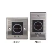Indoor Press to Exit Button No Contact Design LED Indicator for Quick