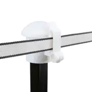 20 Pcs Cap Insulators Star Picket Insulator Electric Fence Post Poly Wire Tape