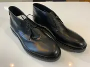 Paul Smith New Men’s Lorre Black Leather Chukka Boots Size 11 $298
