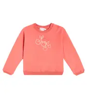 [Bonpoint] Bonpoint Tayla cotton fleece sweatshirt Y 14 pink