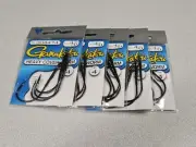 5 Brand New Packs Gamakatsu 4/0 HEAVY COVER WORM HOOKS!!!