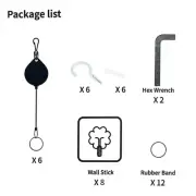 Retractable Cable Management Nylon for PS VR2/Pico4 Link Cable Pulley