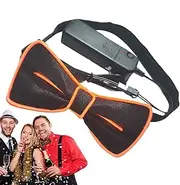 [Generic] Glow In Dark Bowtie - Cool Flash Costume - Funny LED Neon Bowtie, Neon Costume Accessories for Halloween, Music Festival
