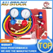Air Conditioning Diagnostic Manifold Gauge Test Tool Kit Refrigerant R134a NEW