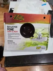 Zilla Premium Reflector Dome - Light & Heat For Reptile - 5.5"