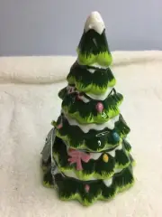 Ceramic Christmas Tree Candle Fresh Cut Pine