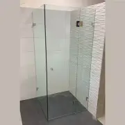 800mm X 800mm Frameless 10mm Safety Glass Shower screen-FREE QUOTATION*