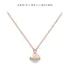 Daniel Wellington 項鍊 Aspiration Necklace 純淨優雅項鍊-兩色任選(DW00400156 DW00400157)/ 玫瑰金x白