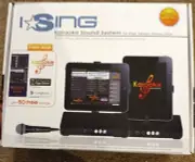 NEW IN BOX (NRFB): SAKAR iSing Karaoke Sound System - Model # ISK-IPD