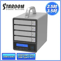 在飛比找PChome24h購物優惠-STARDOM SR4-BA31+ USB3.2 Type-