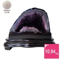 在飛比找momo購物網優惠-【菲鈮歐】開運招財天然巴西紫鈦晶洞 10.94kg(SA-1