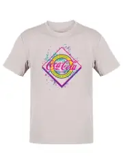 Officially Licensed Coca-Cola Soft Drink of Summer Classic Graphic Men's T-shirt