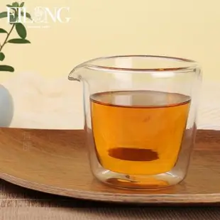 EILONG臺灣宜龍專柜雙層公杯茶具
