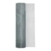 Garden Craft Galvanized Hardware Cloth 100' Welded Steel Wire, Square Openings