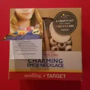 Seedling Design Your Own Charming Emoji Necklace DIY Kit Brand New