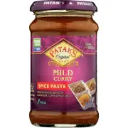 Pataks Paste Curry Mild 10 Oz
