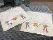 2 New Kits Make a spaceship kit with STICKERS FOR SHOEBOX HOUSE 1986 figures