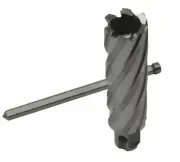28 x 75 mm HSS Annular Broach Cutter Universal Weldon Shank with Pilot Pin