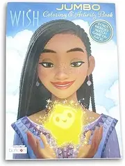 Wish Coloring Activity Book with Bonus Memory Match Game on Back - 64 Pages