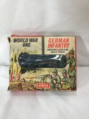 NEW 1962 Airfix WW1 German Infantry 48 Figures HO Scale Boxed FREESHIP