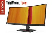 Lenovo ThinkVision T34w-20 34" UWQHD Wide VA NearEdgeless Curved Monitor