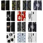 HAROULITA MAGICK - TAROT - MYSTICAL LEATHER BOOK CASE FOR SAMSUNG PHONES 1