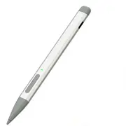 Slim Pen 2 for Microsoft Surface with 4096 Pressure, Eraser and Right Click, Palm Rejection, Graphite Nib, for Surface Pro 11, 10, 9, 8, 7, 6, 5, Silver