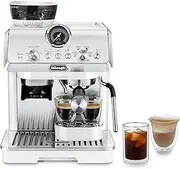 [De'Longhi] La Specialista Arte Evo EC9255.WI, Espresso Pump Coffee Machine with Cold Brew Function, with Professional Milk Frothing Nozzle, Sensor Grinding Technology, Includes Barista Kit, White