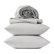 Coyuchi Refined Percale Sheet Set, Twin