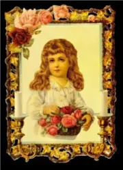 TWO VICTORIAN WOMEN GERMAN DIE CUT SCRAP PAPER DIE CUTS OBLATEN LITHOS SCRAPS