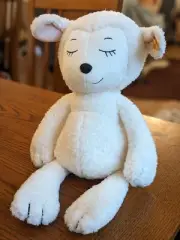 NEW Steiff Soft Cuddly Friends 16" Sugar Lamb (Lamm) Plush Sleeping Sheep