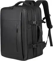 Mbiyhgta Travel Compression Backpack - Air Transport Bag, Vacuum Compression | Waterproof Backpack for Integrated Pump, Anti-theft Laptop Storage, Expandable Luggage
