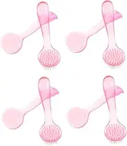 KAILIKETIY 8Pcs Pore Scrub Brush Soft Face Exfoliator for Deep Cleansing Durable Face Scrubber for Gentle Skin Care Random Colors for Removing Blackheads and Impurities