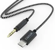 Cubilux USB C to 3.5mm Male Aux Cord with DAC for Samsung Galaxy S24/S23/S22/S21/S20 Ultra,S23/S21/S20 FE FE, Z Fold 5/4/3/2, iPad Pro/Air 5 4/Mini 6,Type C 1/8” Stereo Music Audio Cable, 6 Feet