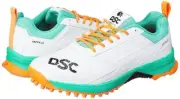 DSC Jaffa 22 Cricket Men's Shoes | Size: US 8 | Color: Sea Green-Fluro Orange