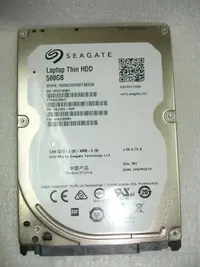 在飛比找Yahoo!奇摩拍賣優惠-Seagate Laptop Thin ST500LM021