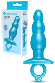 B-Vibe Bounce 4.4" Beaded Silicone Butt Plug