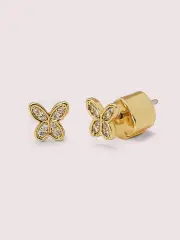 in a flutter pavé mini studs