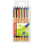 Stabilo pointball Ballpoint Pens Assorted 0.5mm 6 Pack