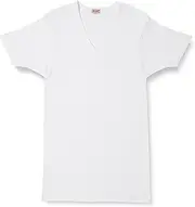 B.V.D Men's Undershirt, Gold, V-Neck Short Sleeve, BVD, 100% Cotton, Inner Shirt, Plain, White Shirt, Cotton