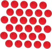 SOPOTUTU 30pcs Soft Foam Clown Nose Red Cosplay Circus Costume Accessory for Adults for Parties Halloween and Circus Themed Events
