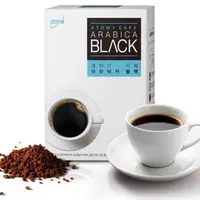 在飛比找蝦皮購物優惠-阿拉比卡即溶黑咖啡讓您品嚐到苦，酸，甜味均衡的濃郁原味咖啡。