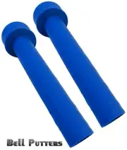 Two (2) Tacki-mac Hockey Grips-Wrapped Goalie Blue Wrap Grip-Tape Included