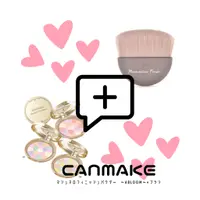 在飛比找蝦皮購物優惠-※日本直送※CANMAKE棉花糖蜜粉餅＆刷子